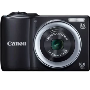 Canon Powershot Digital Camera -A810- Black